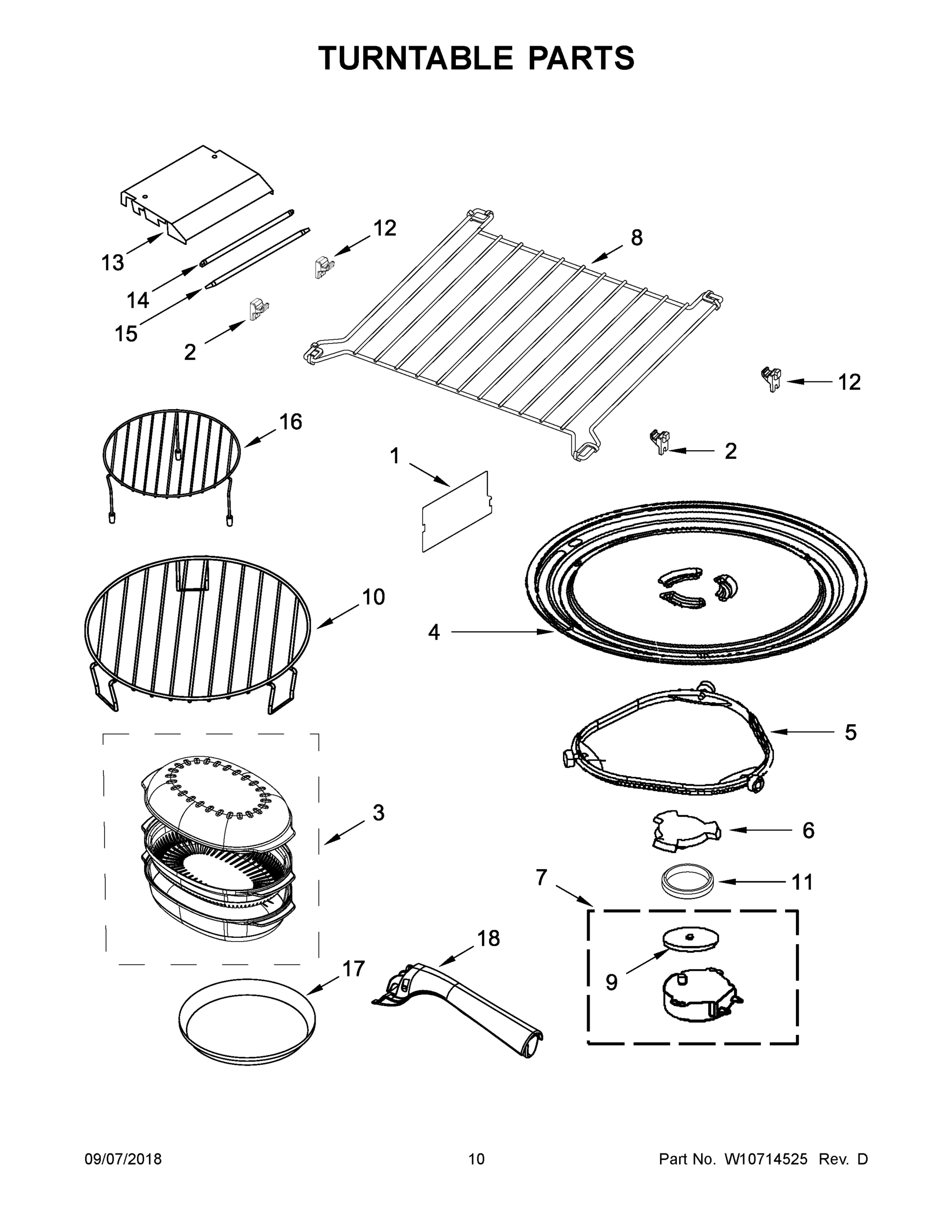 06 - TURNTABLE PARTS