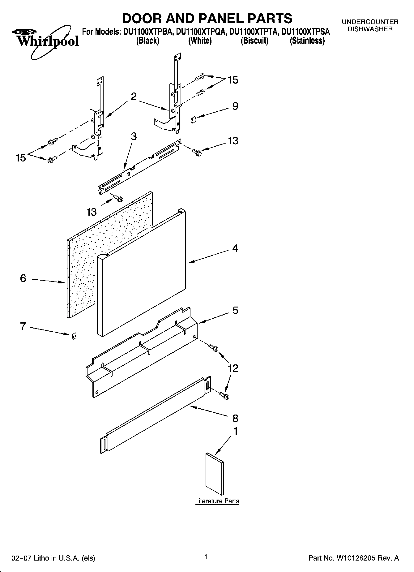 01 - DOOR AND PANEL PARTS