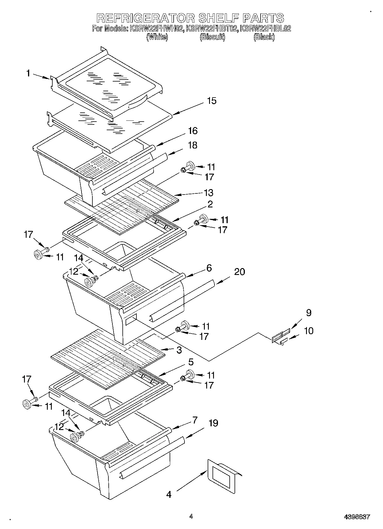 03 - REFRIGERATOR SHELF