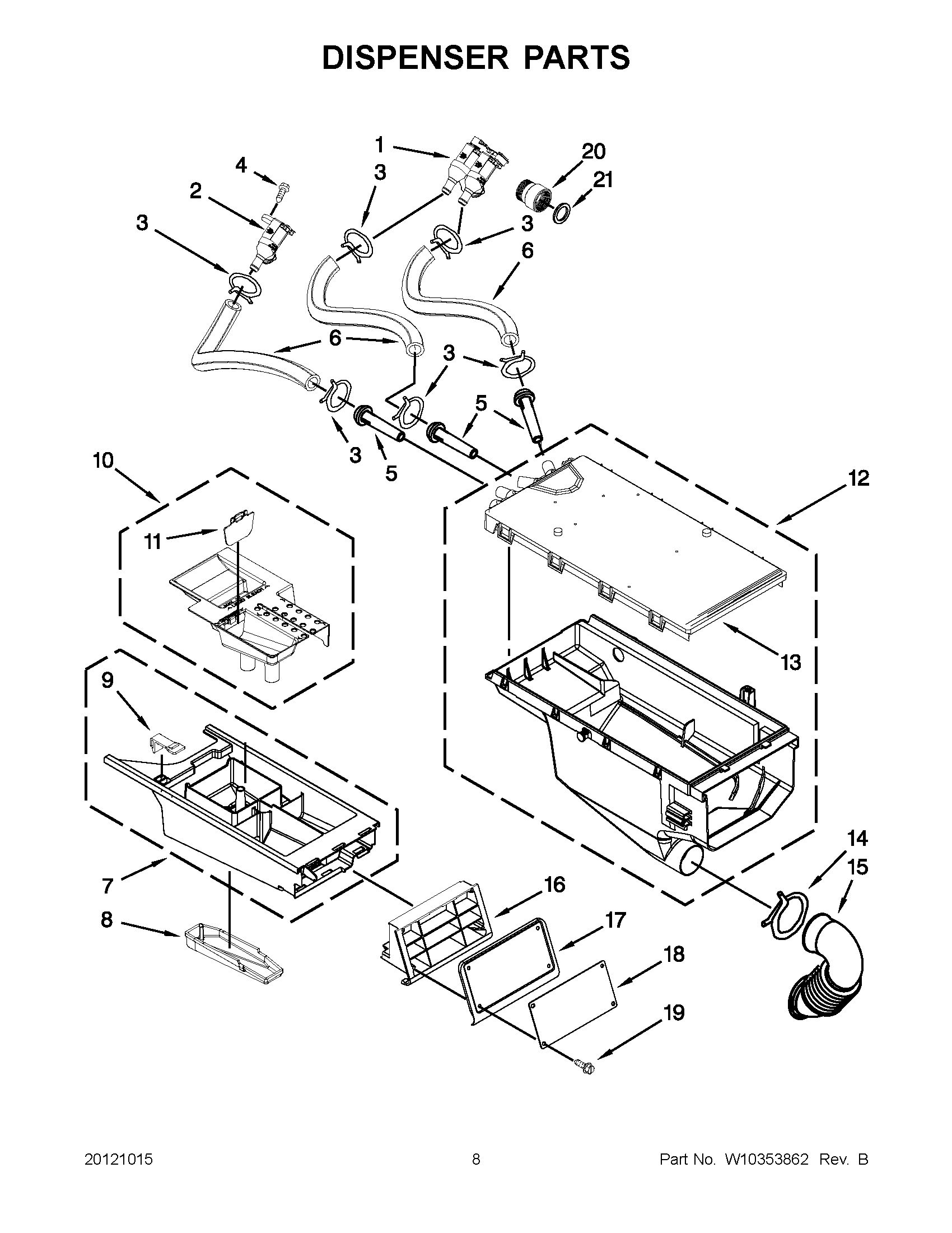 04 - DISPENSER PARTS