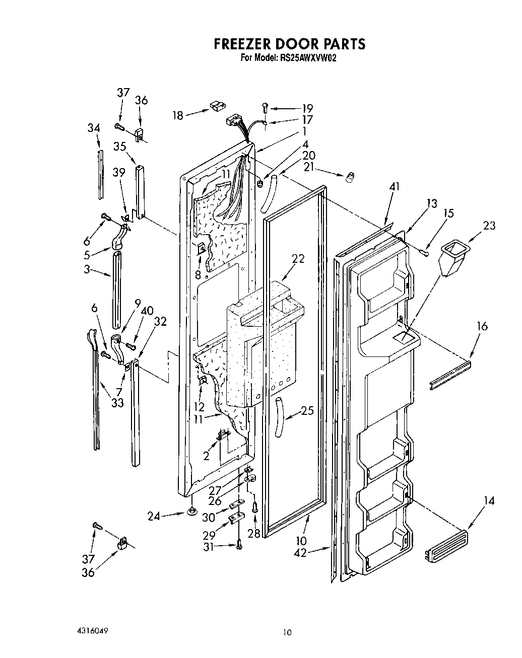 08 - FREEZER DOOR