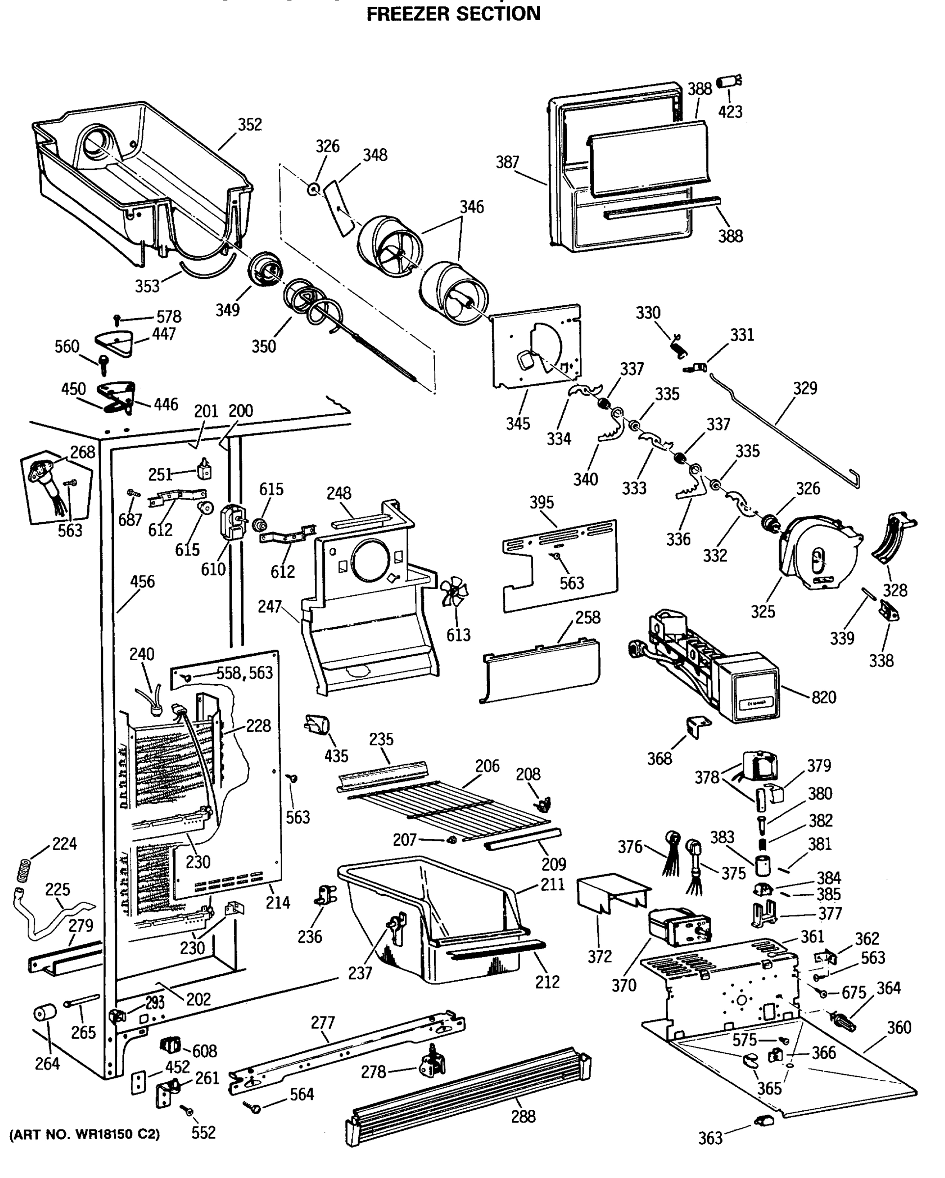 FREEZER SECTION