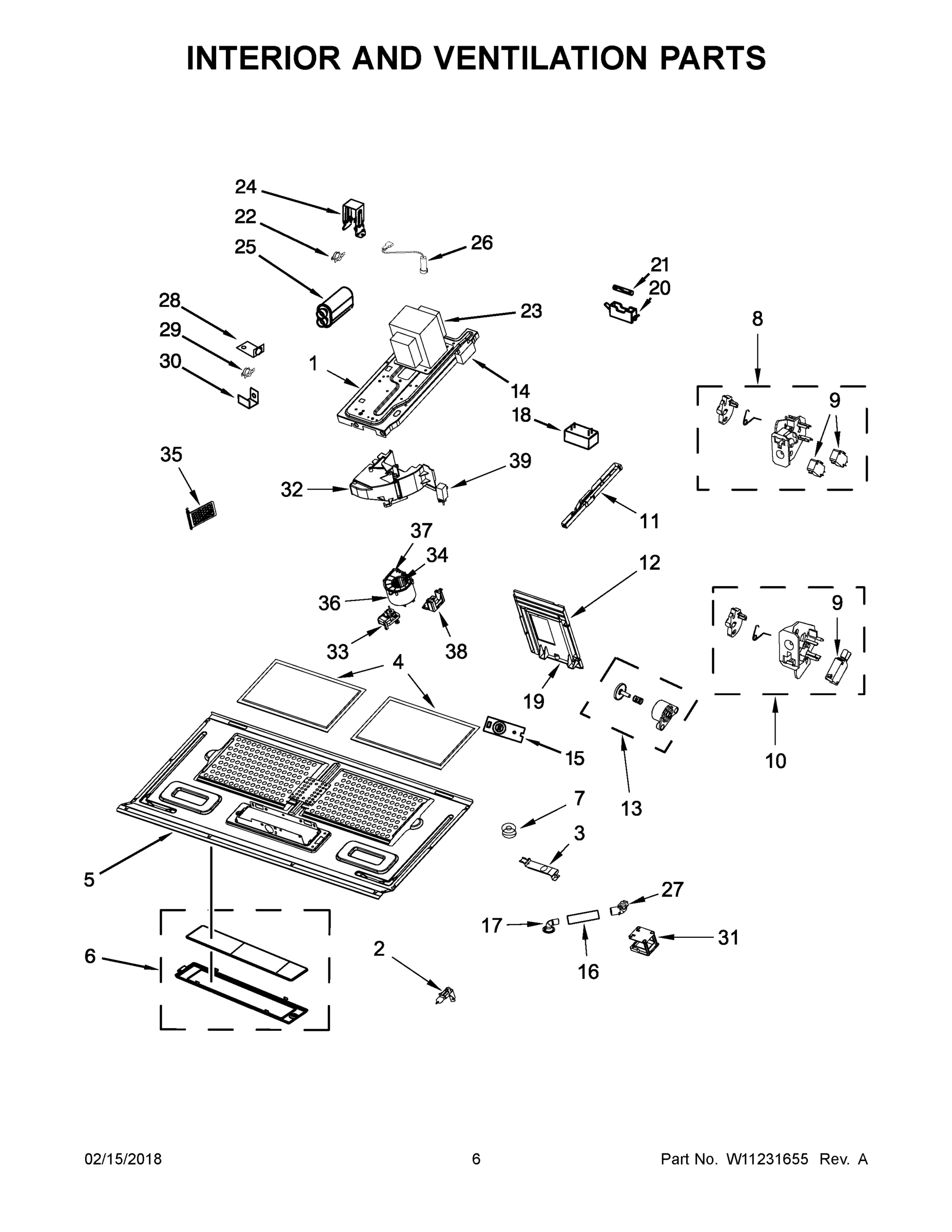 04 - INTERIOR AND VENTILATION PARTS