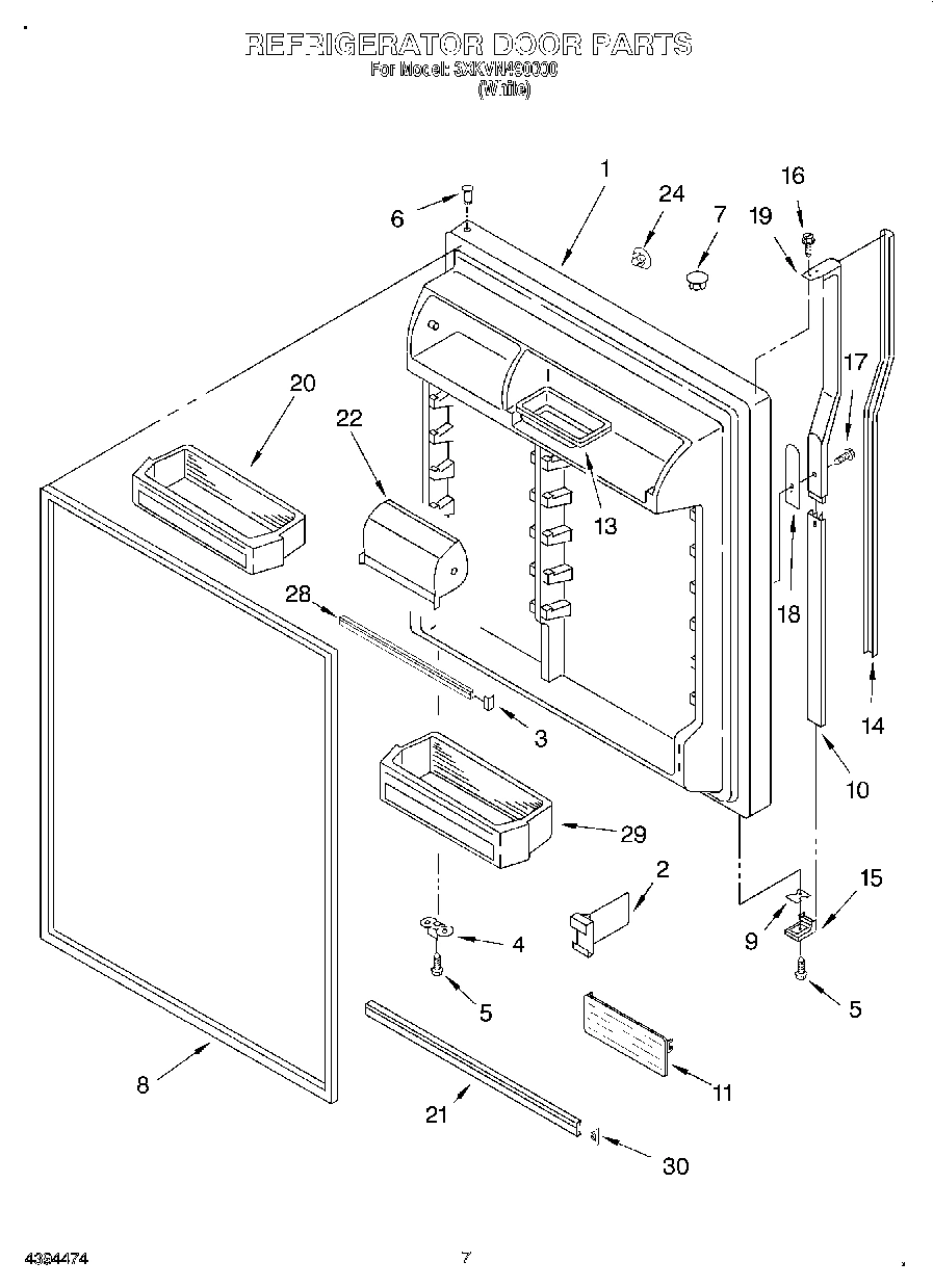 04 - REFRIGERATOR DOOR