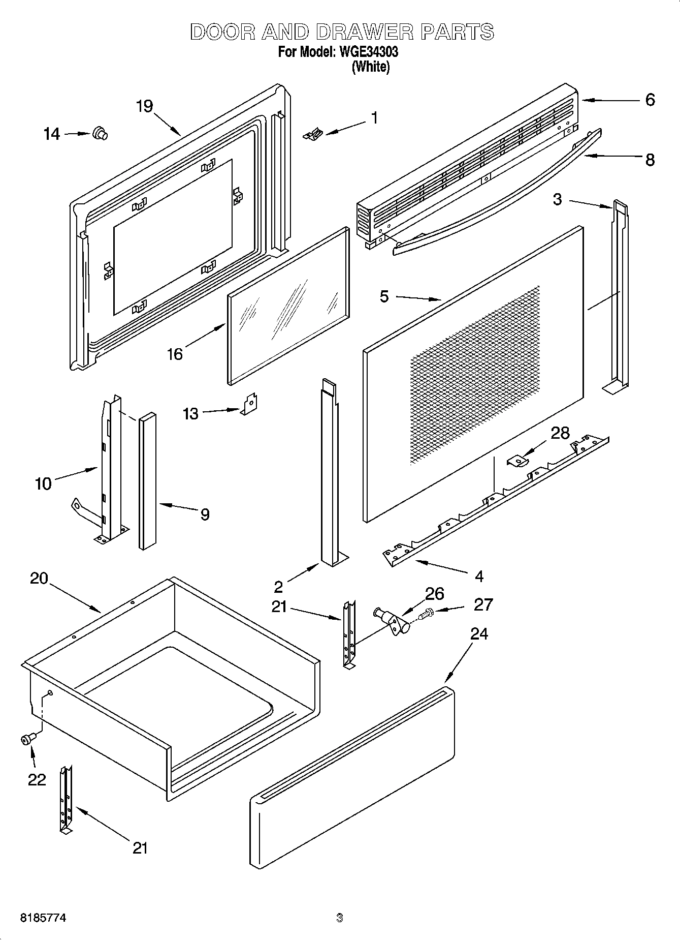 03 - DOOR AND DRAWER PARTS