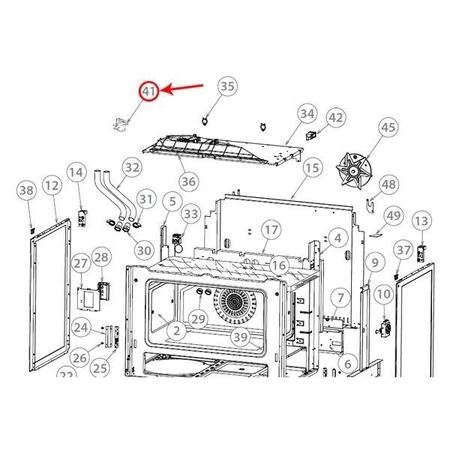573669 Fisher & Paykel Range Limiter