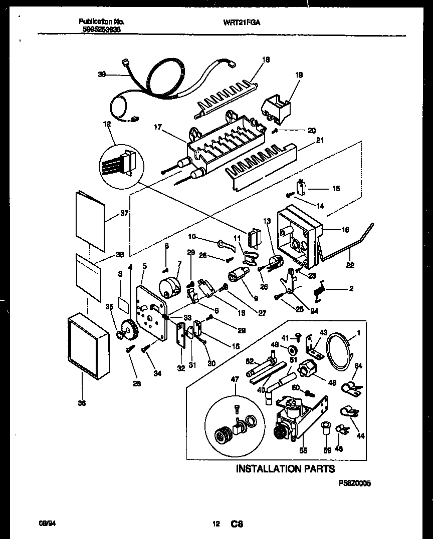 07 - ICE MAKER AND INSTALLATION PARTS