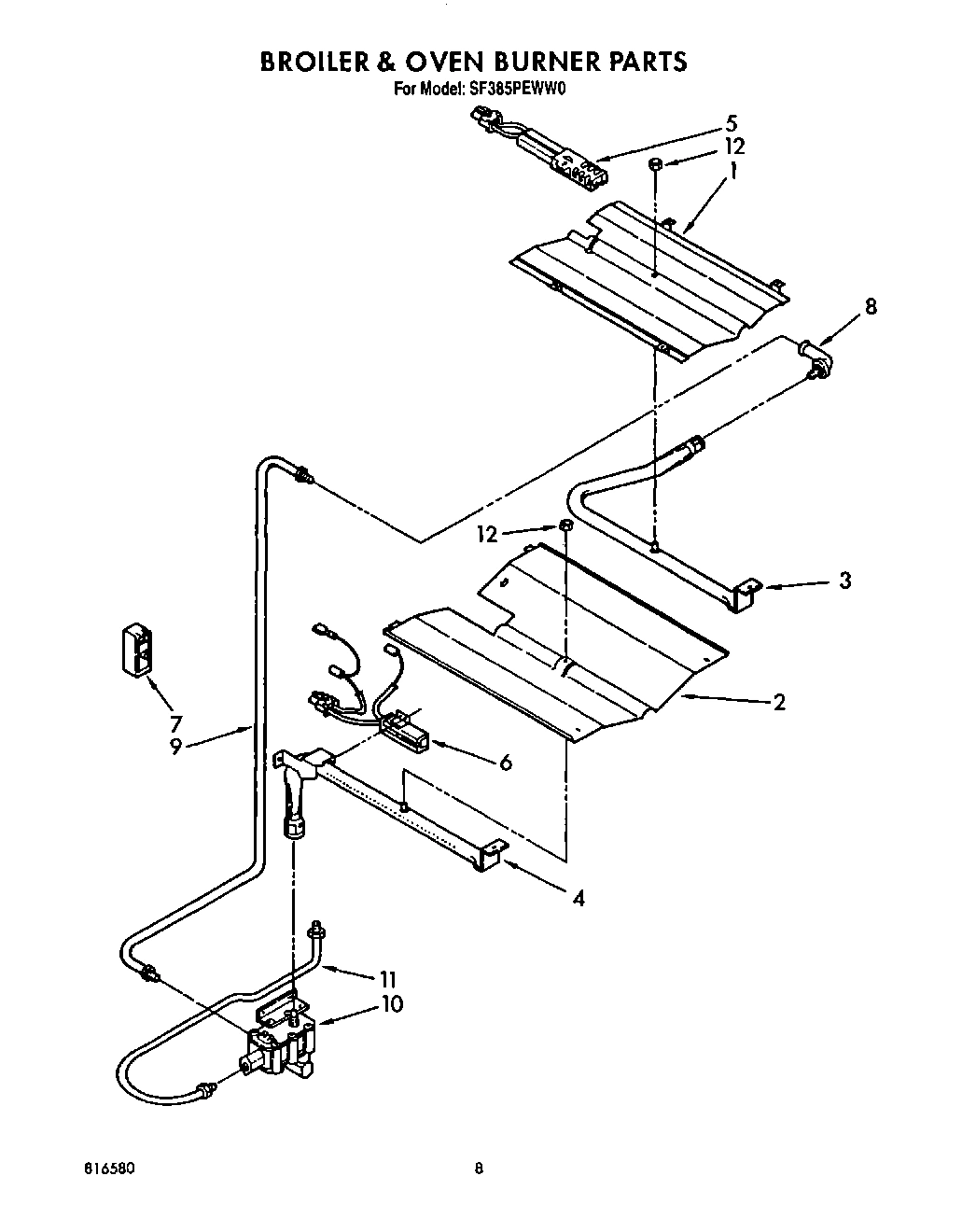 07 - BROILER AND OVEN BURNER