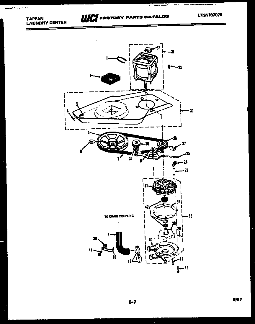 06 - WASHER DRIVE SYSTEM AND PUMP