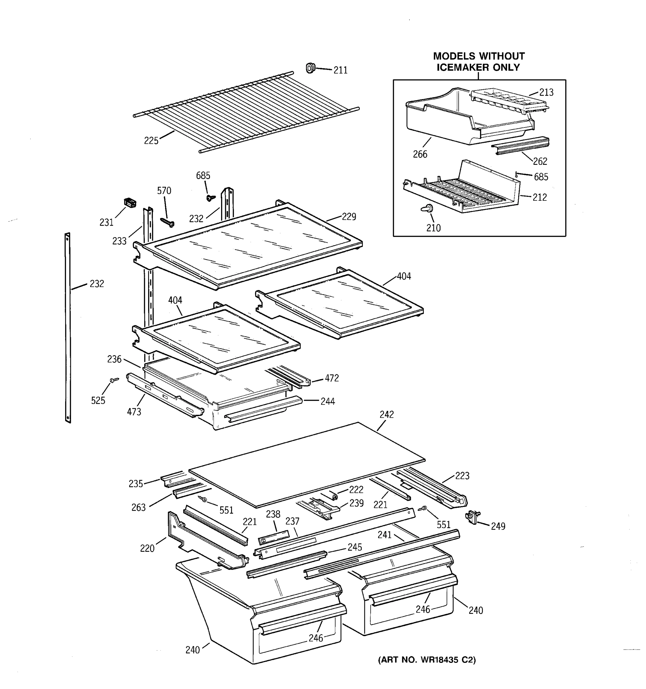 SHELF PARTS