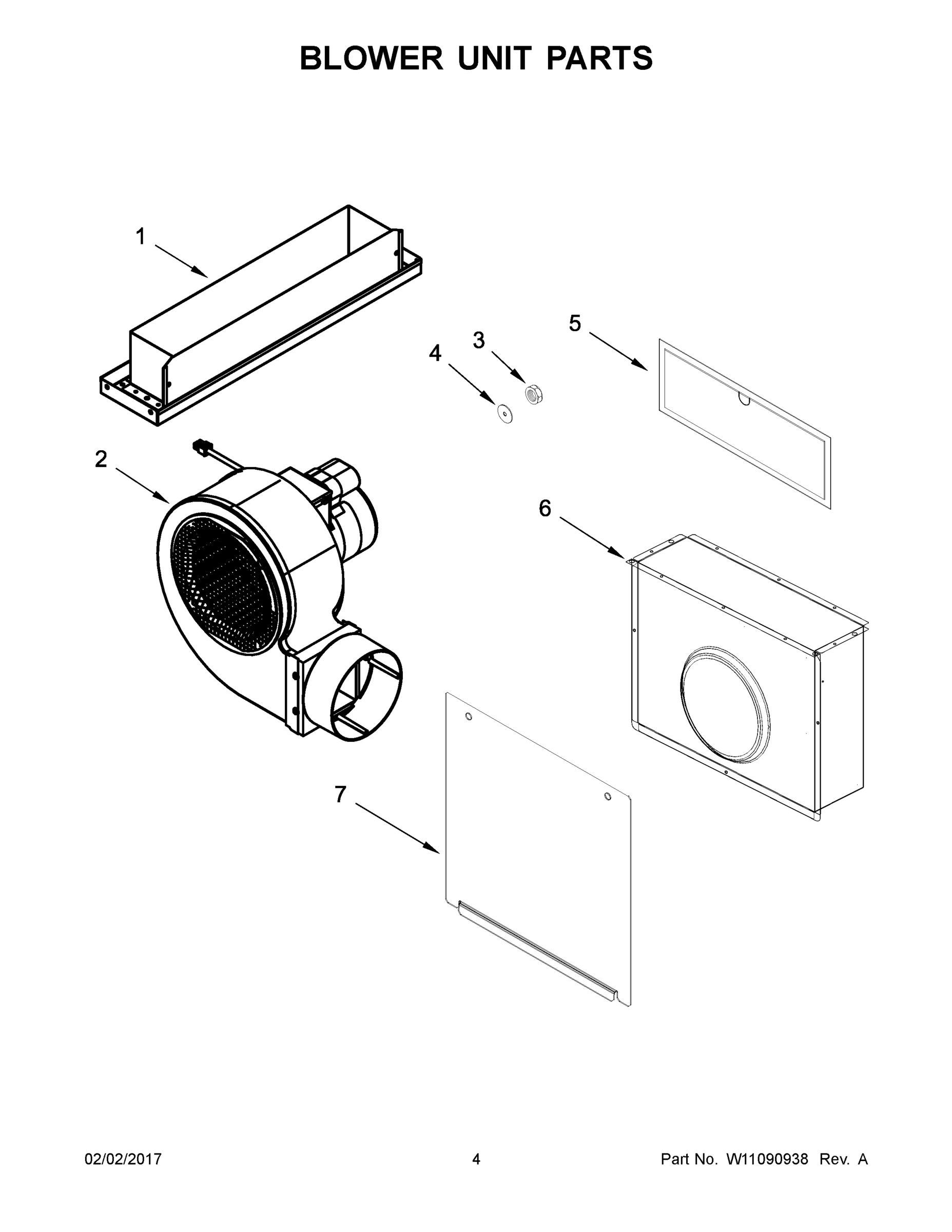 03 - BLOWER UNIT PARTS