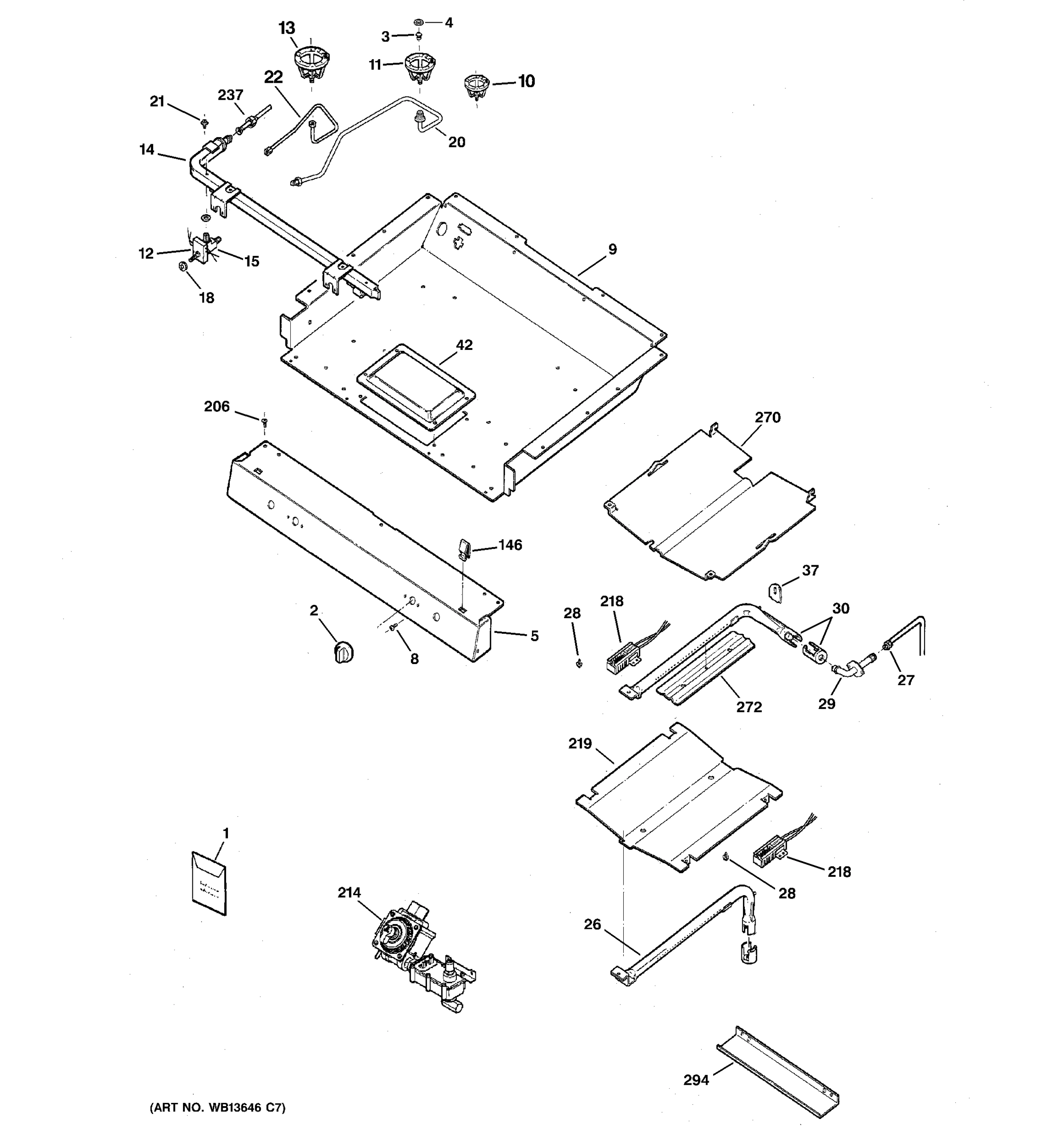 GAS & BURNER PARTS