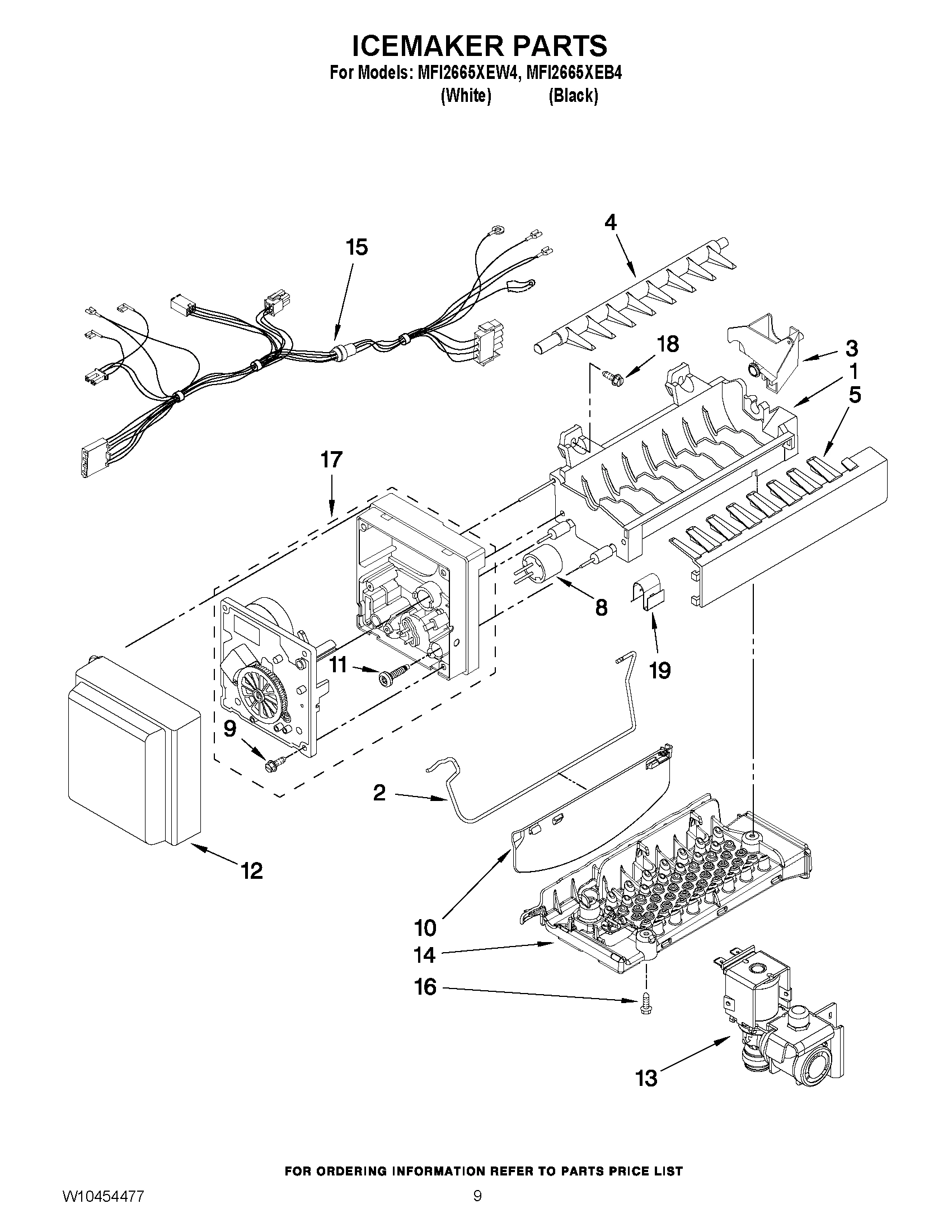 05 - ICEMAKER PARTS