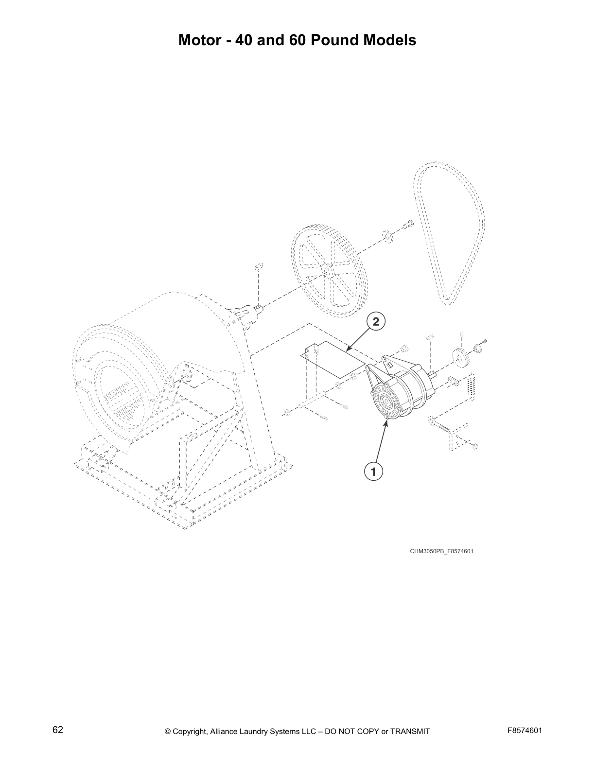 Motor - 40 and 60 Pound Models