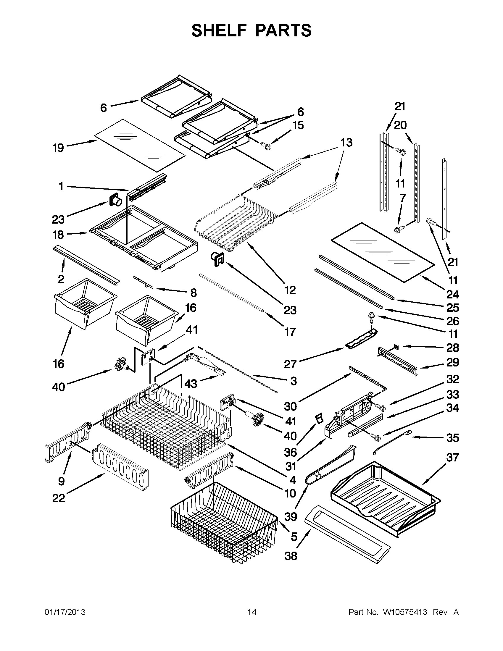 07 - SHELF PARTS