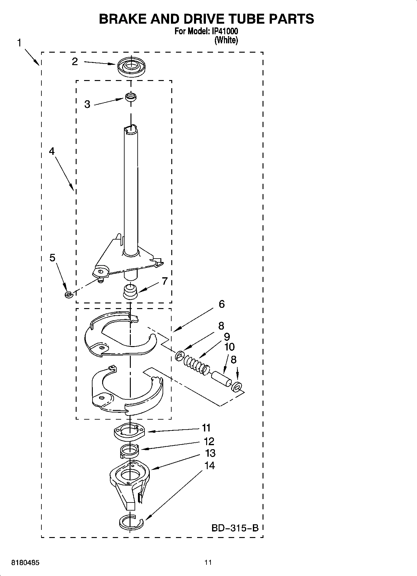 07 - BRAKE AND DRIVE TUBE PARTS