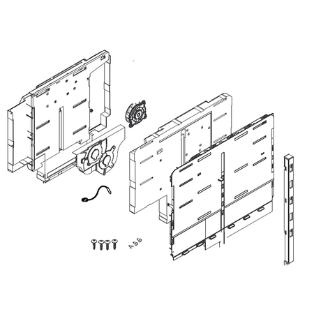DA97-17362B Samsung Refrigerator Evaporator C