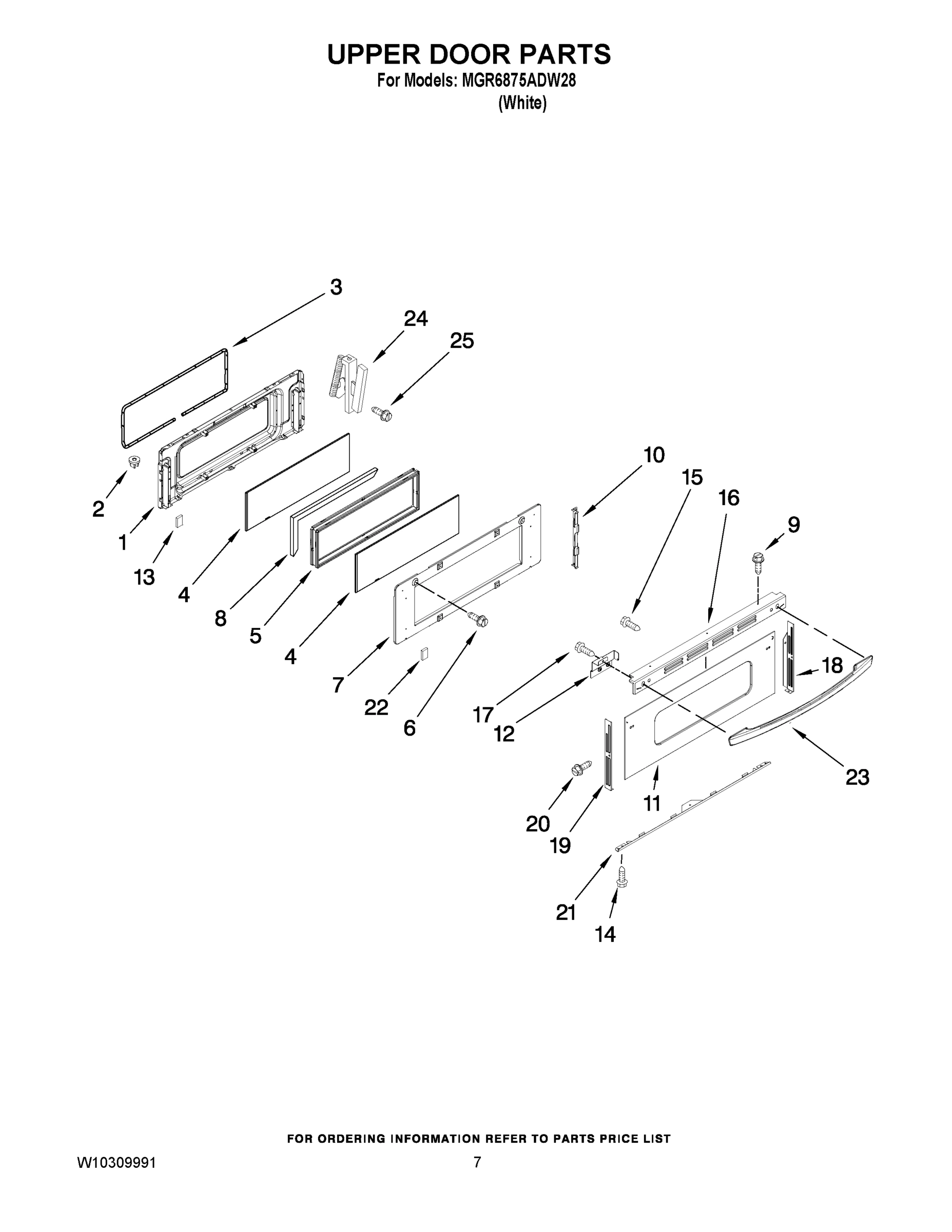 05 - UPPER DOOR PARTS