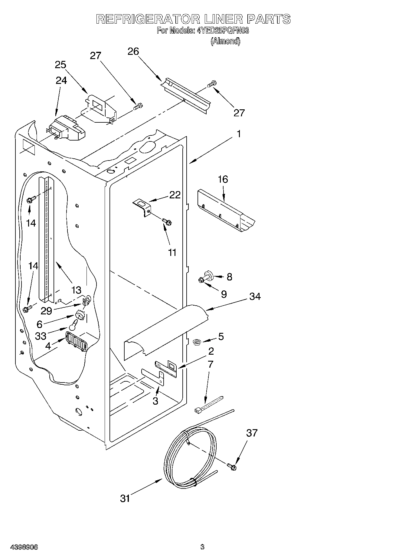 02 - REFRIGERATOR LINER