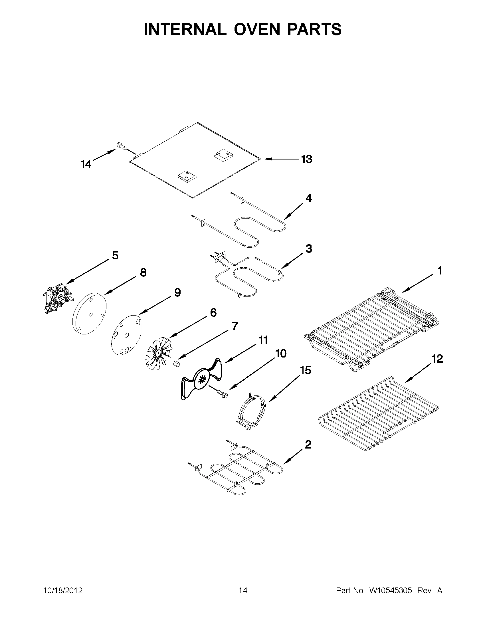 07 - INTERNAL OVEN PARTS
