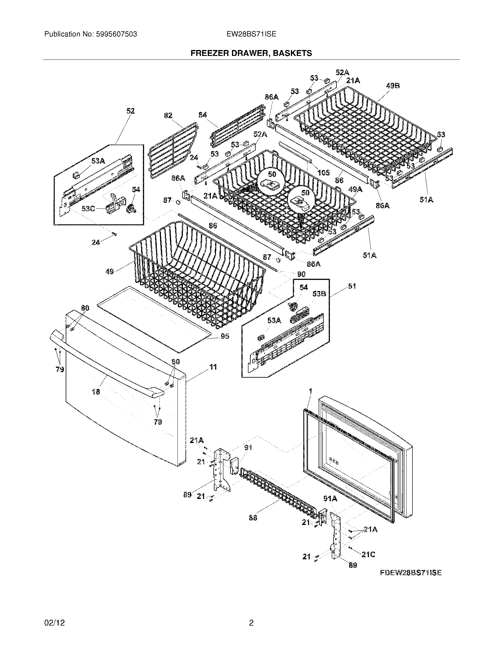 03 - FREEZER DRAWER - BASKET