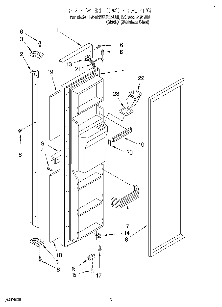 06 - FREEZER DOOR