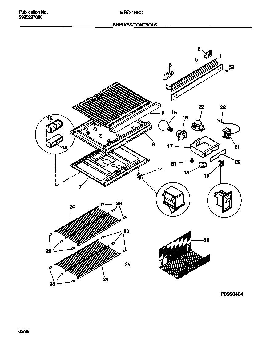 04 - SHELVES/CONTROLS