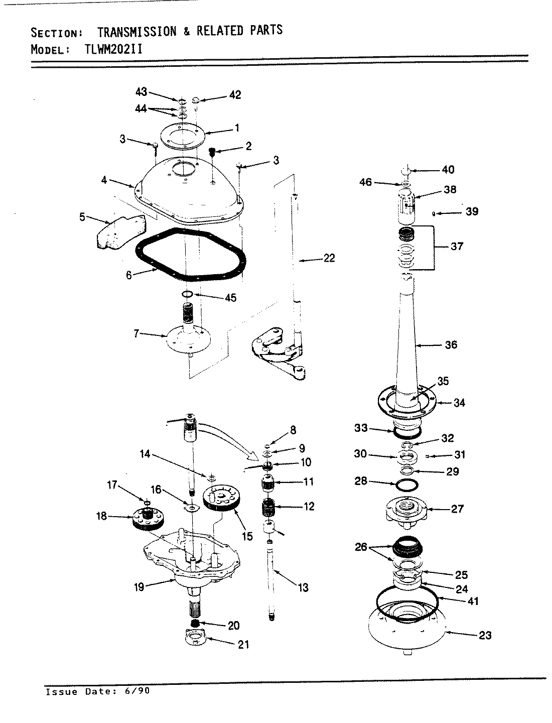 07 - TRANSMISSION & RELATED PARTS