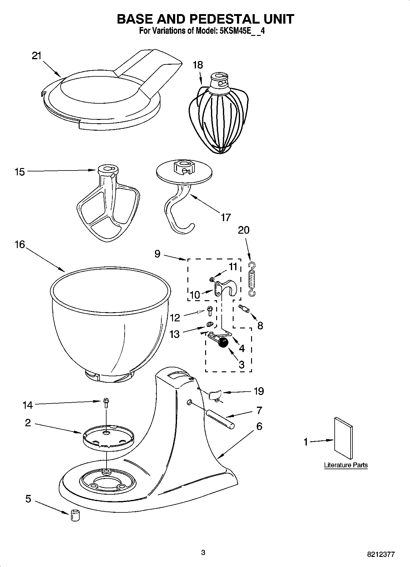 02 - BASE AND PEDESTAL UNIT
