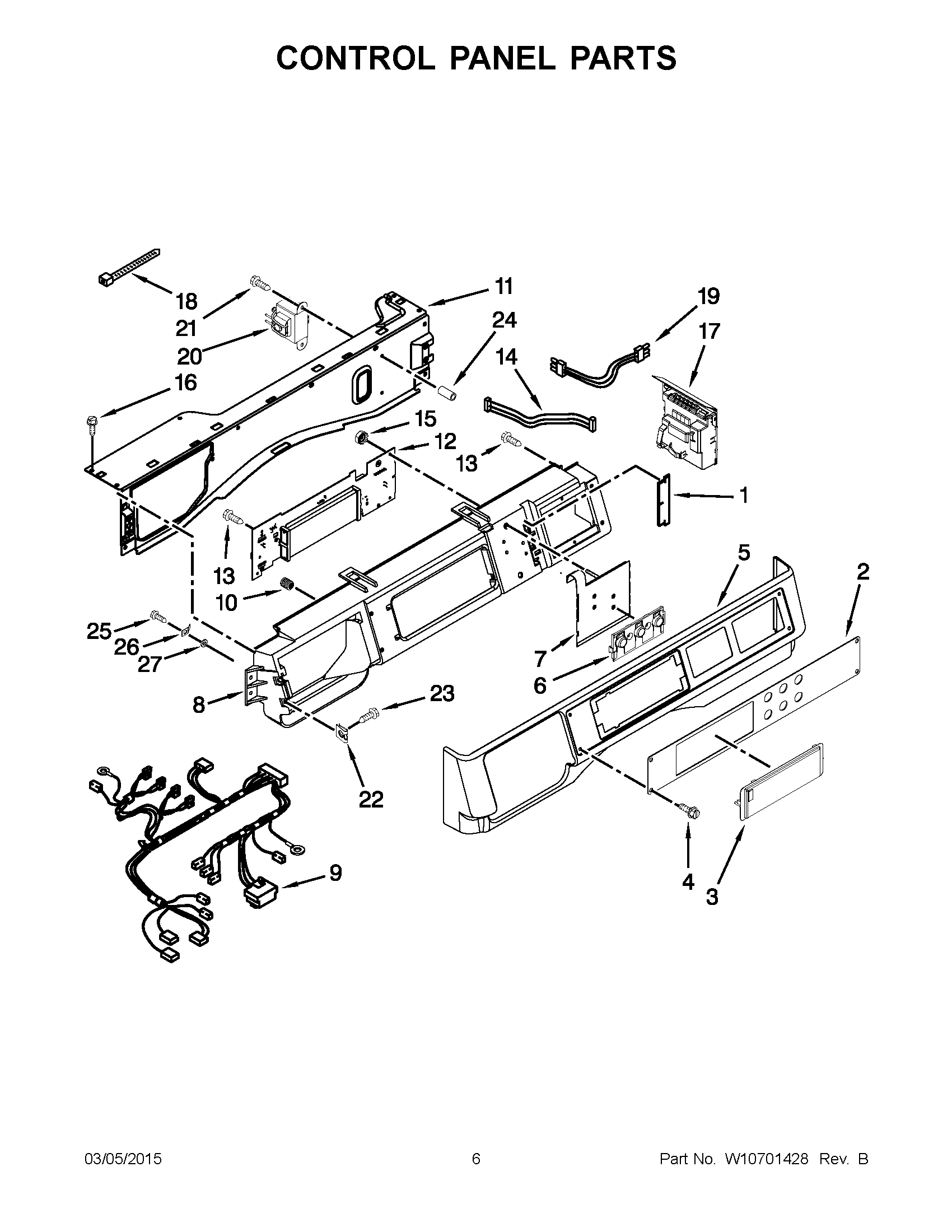04 - CONTROL PANEL PARTS