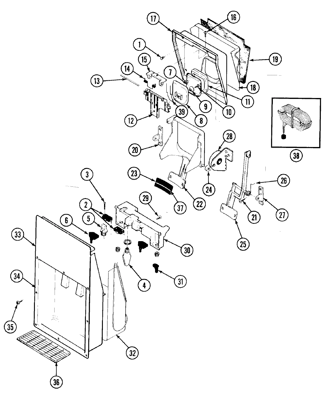 05 - ICE & WATER DISPENSER