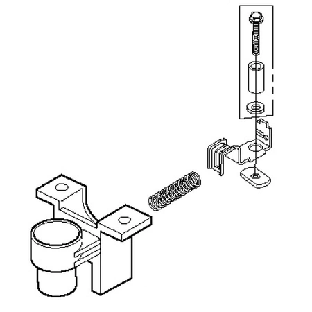 WH02X20535 GE Valve Plunger Connector