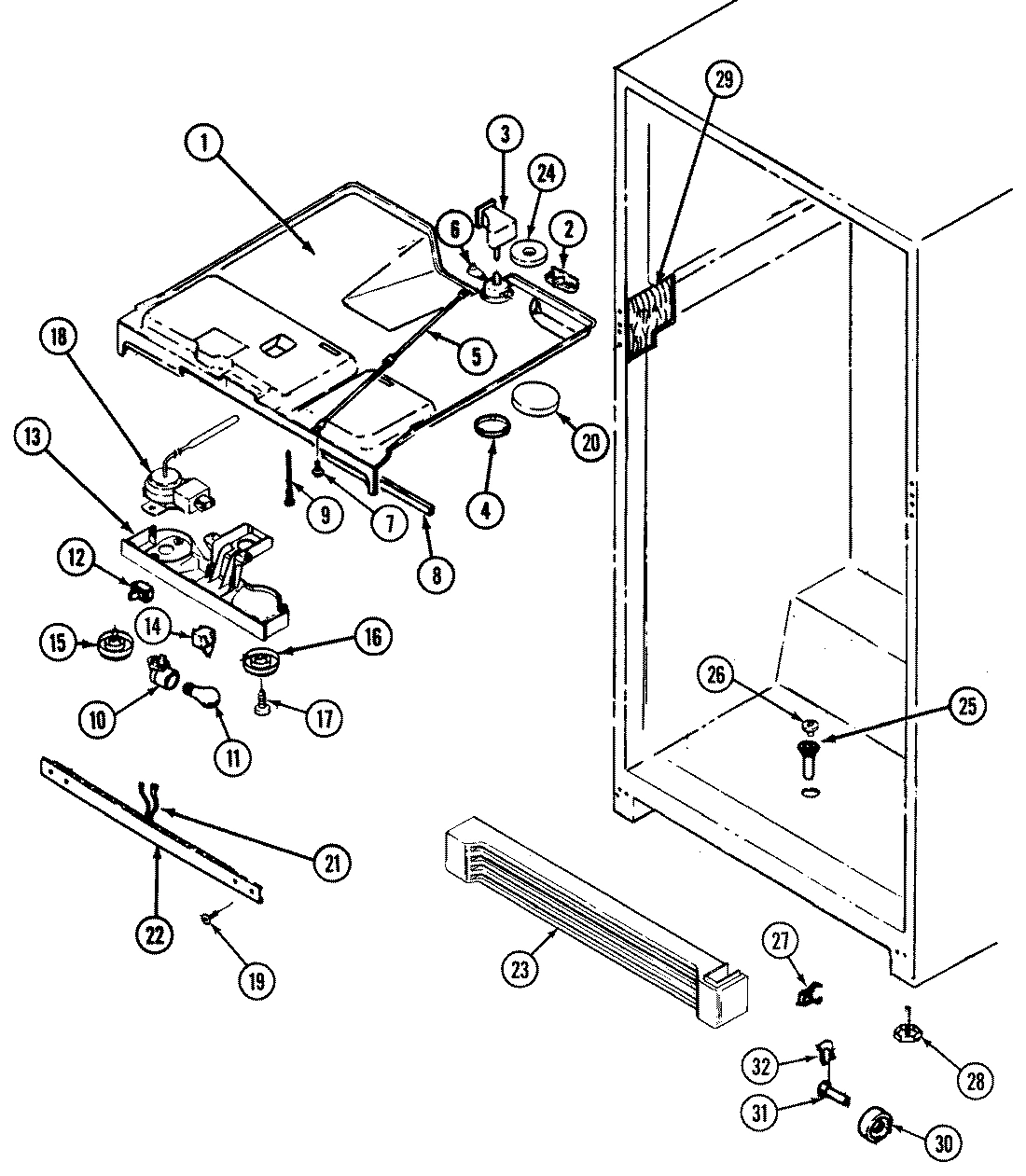 03 - FRESH FOOD COMPARTMENT