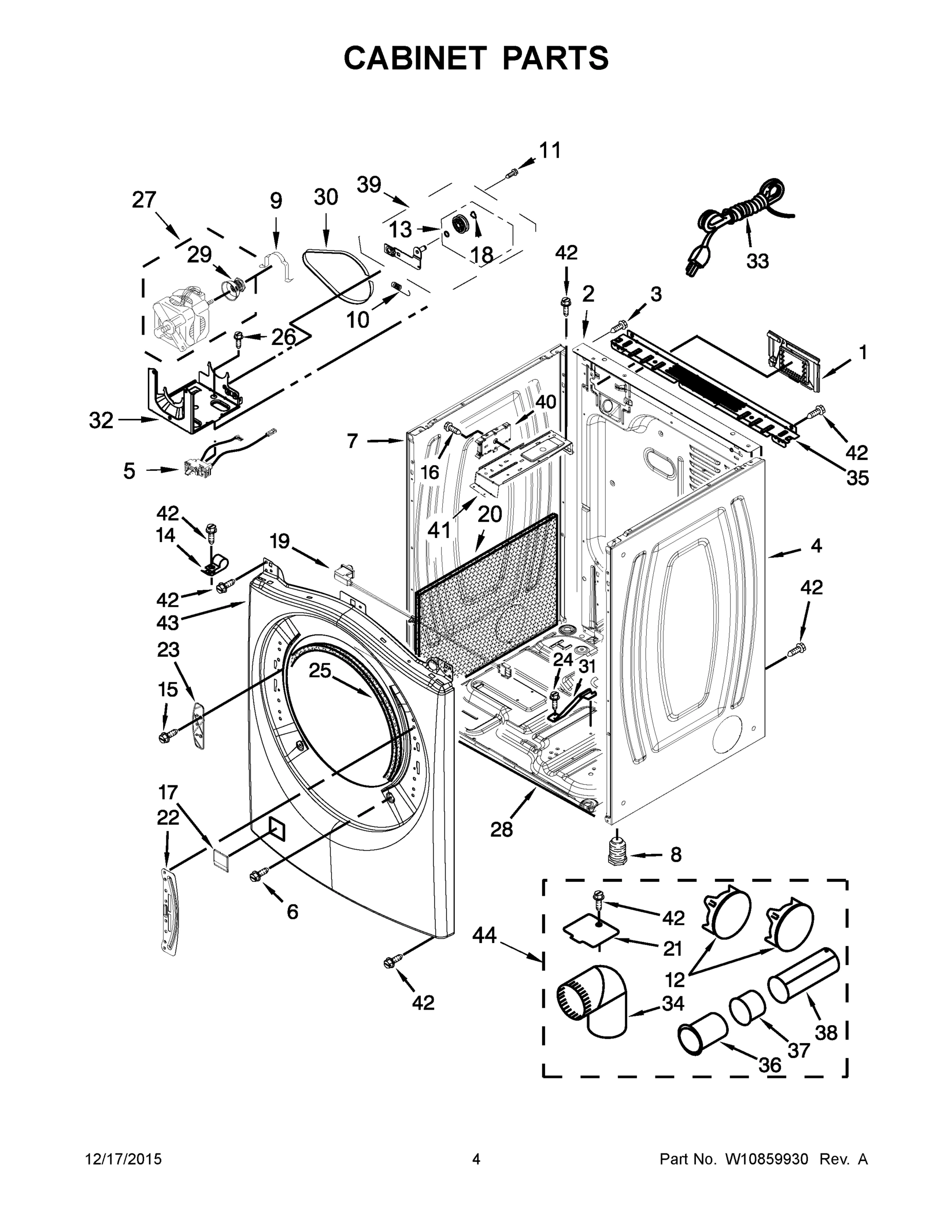 03 - CABINET PARTS