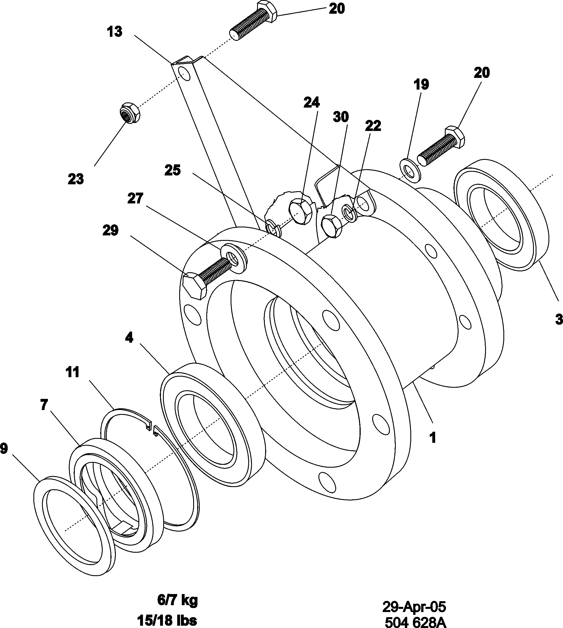 11 - TRUNNION AND BEARINGS