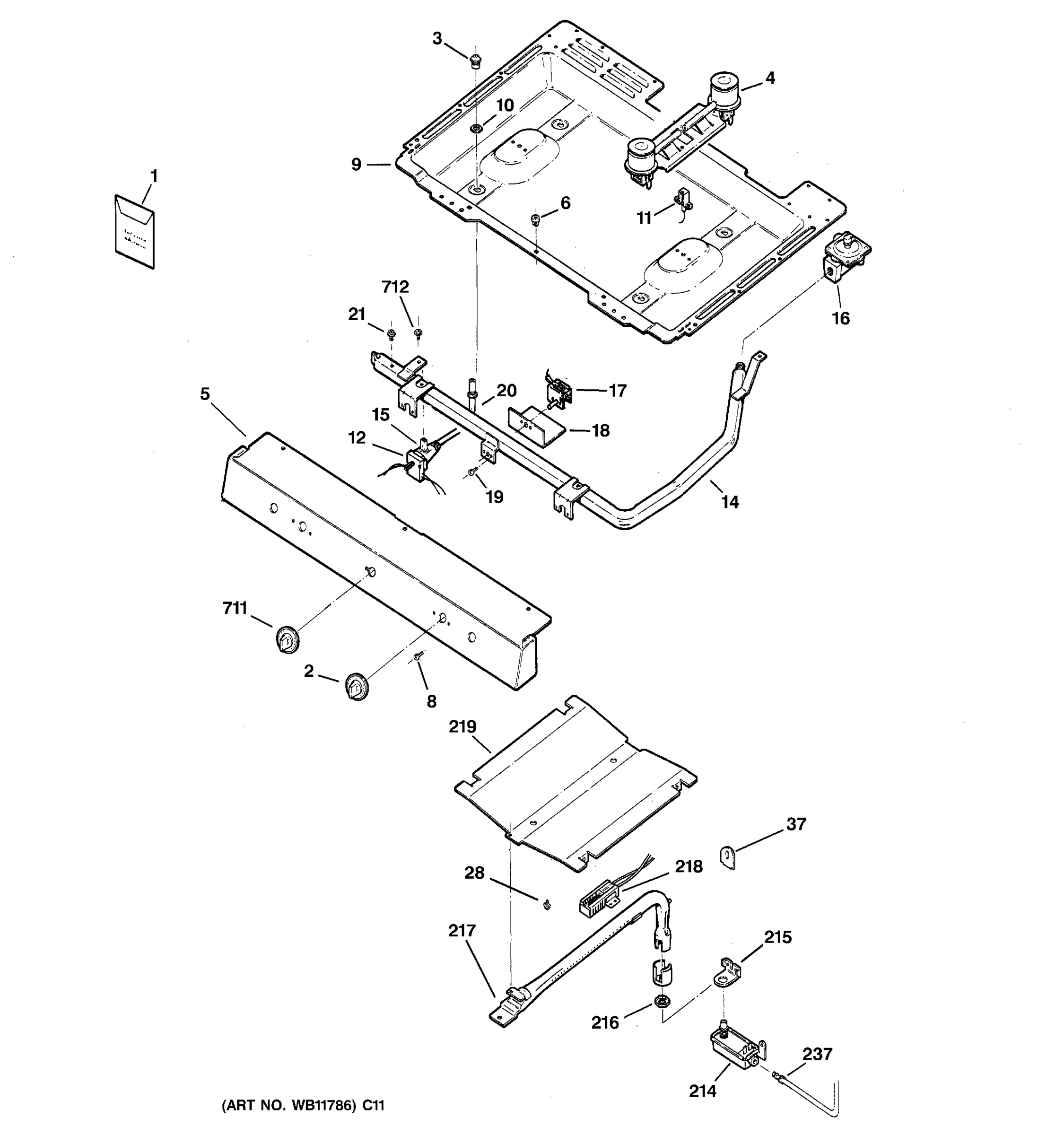 GAS & BURNER PARTS