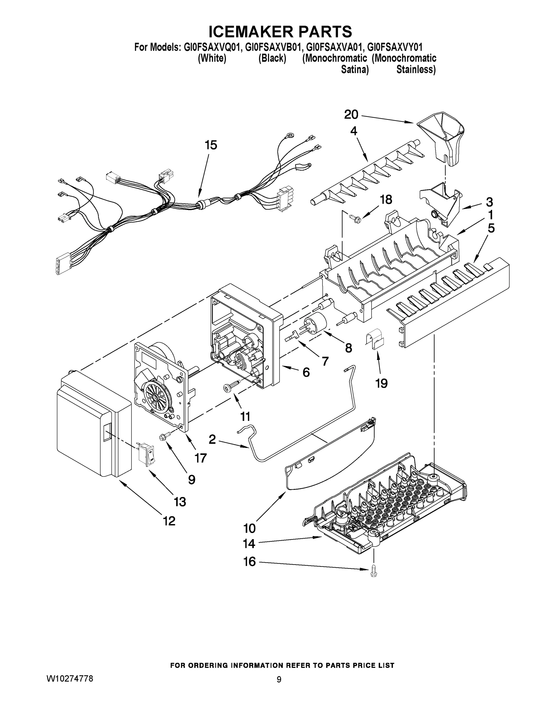 05 - ICEMAKER PARTS