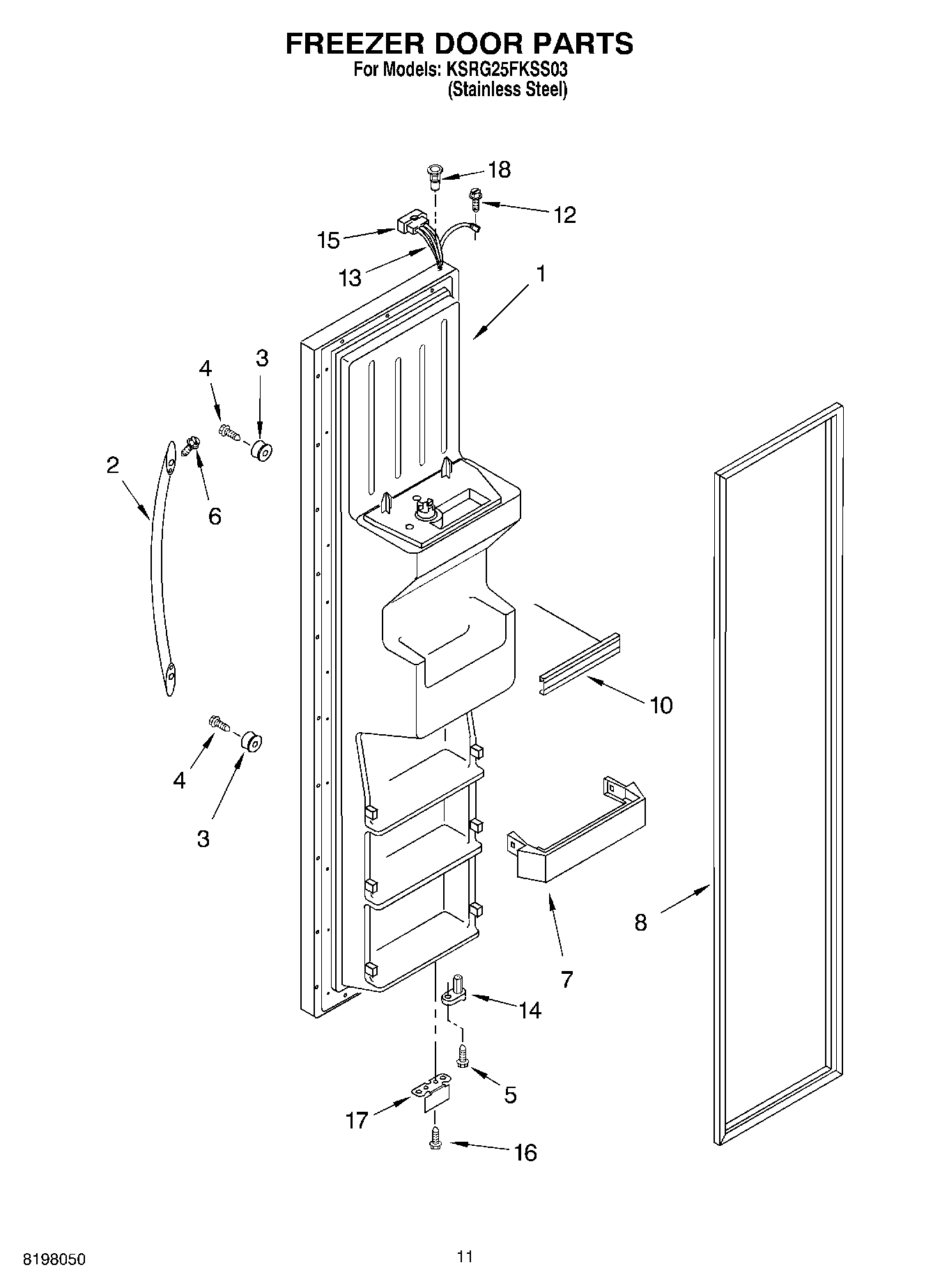 07 - FREEZER DOOR