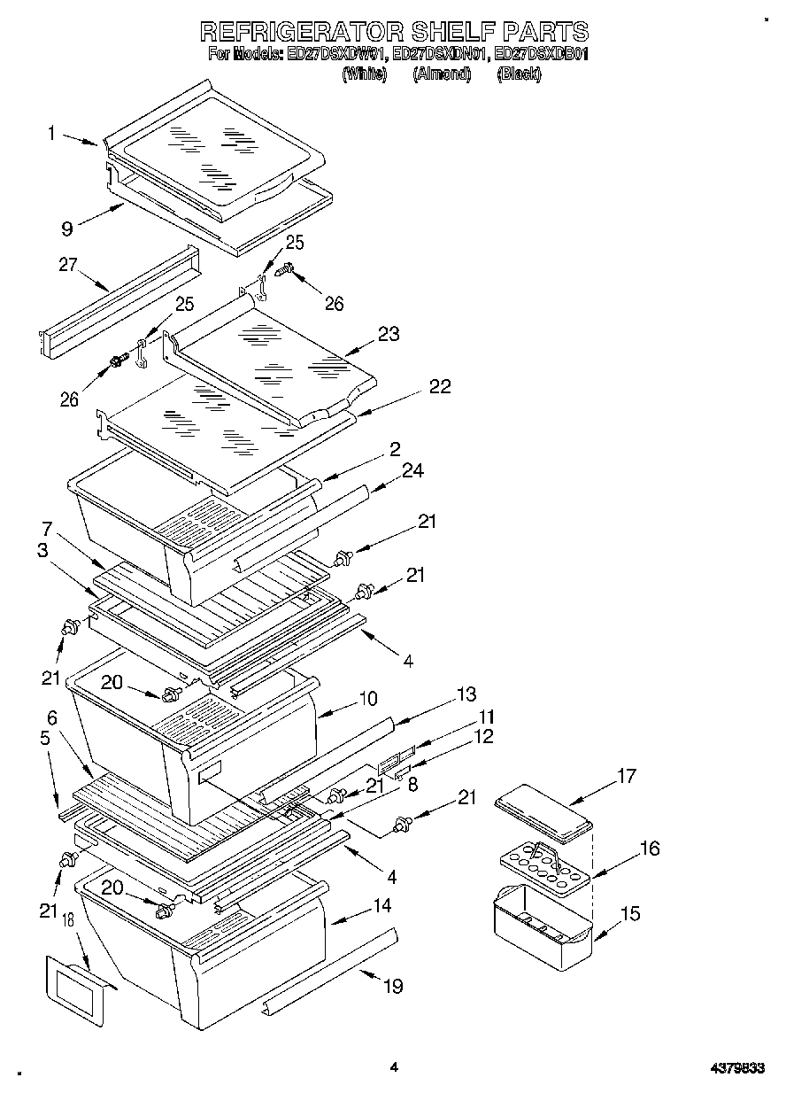 03 - REFRIGERATOR SHELF