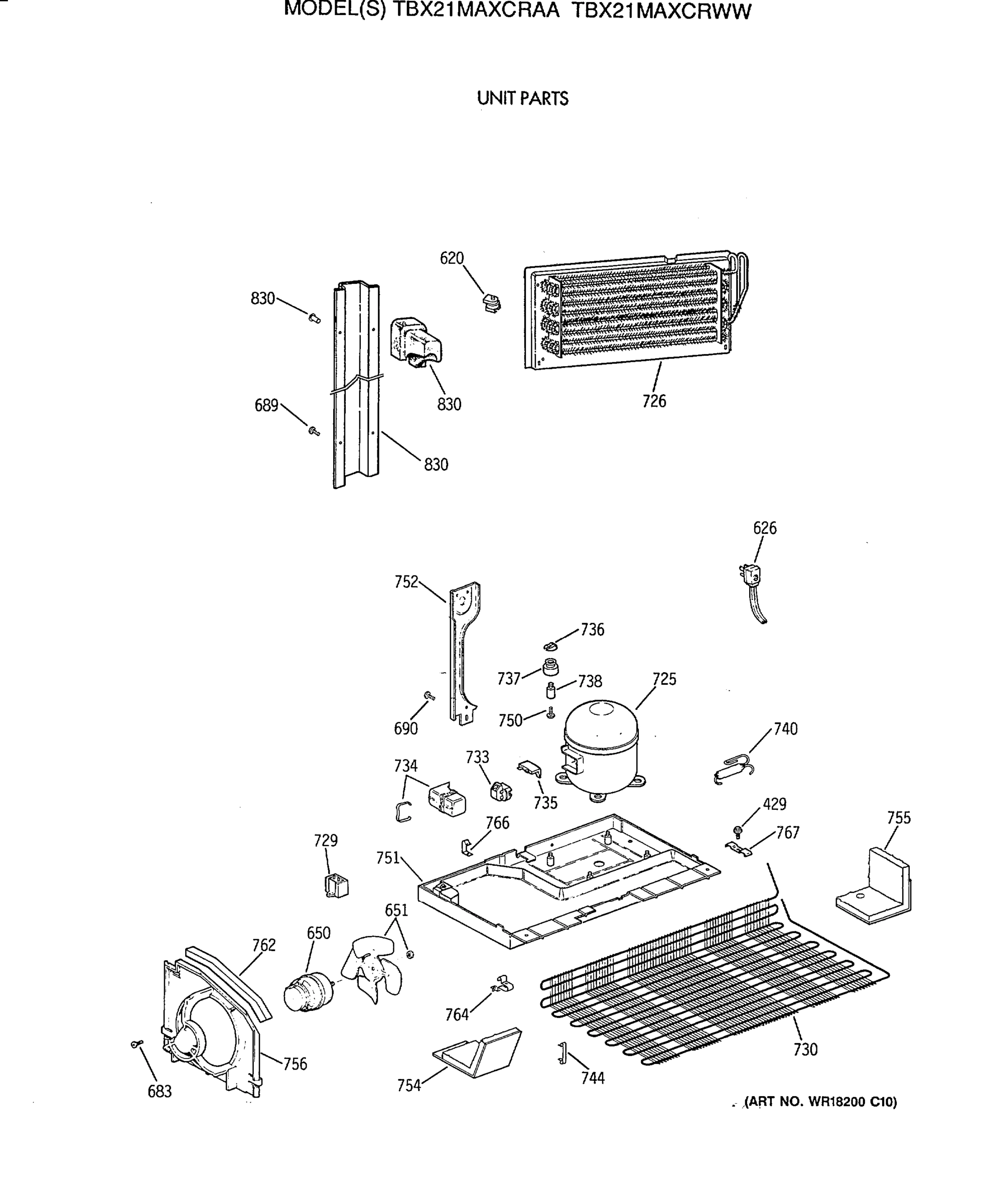 UNIT PARTS