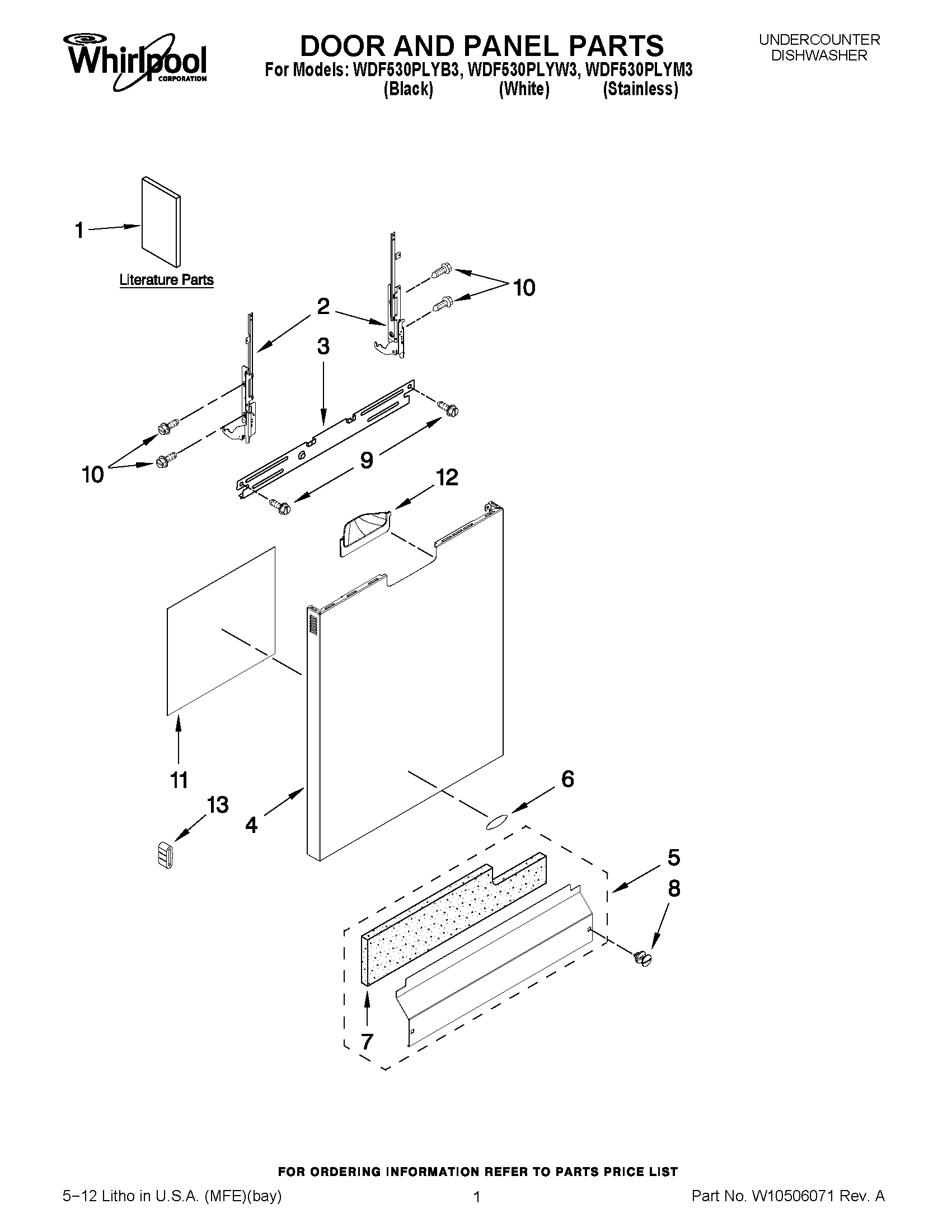01 - DOOR AND PANEL PARTS