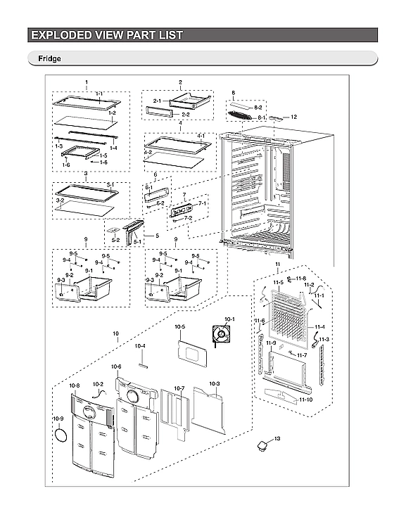 REFRIGERATOR PARTS