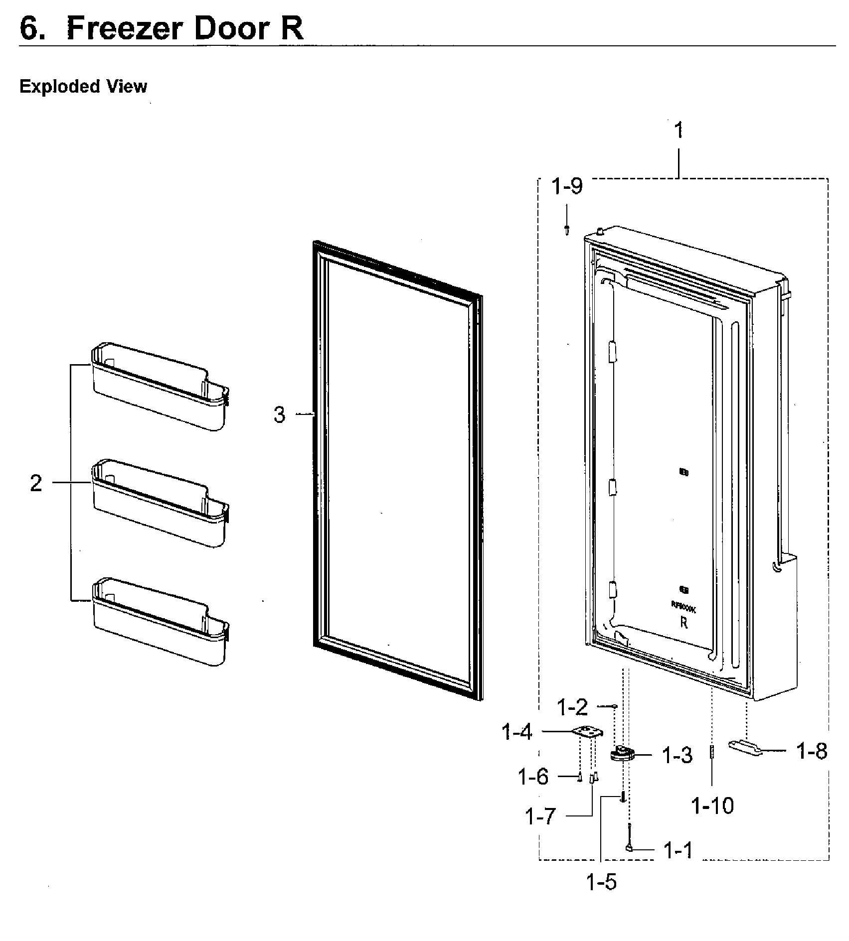 Freezer Door Rt