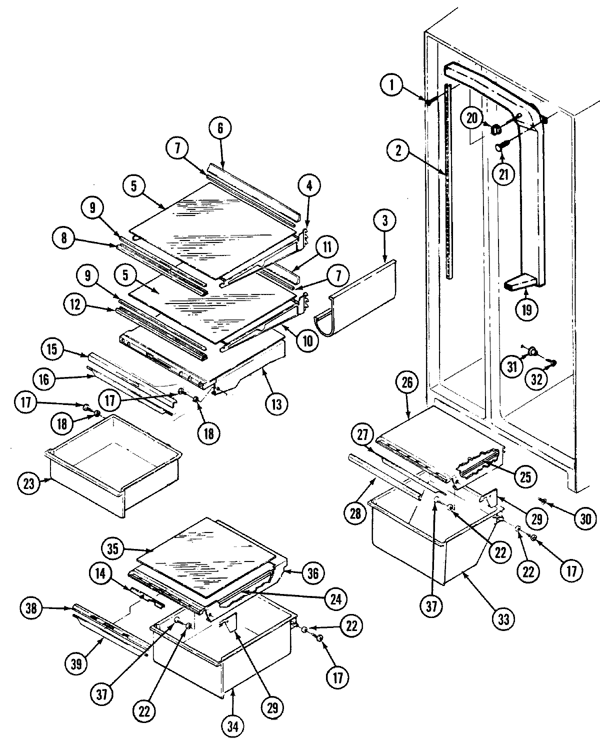 07 - SHELVES & ACCESSORIES
