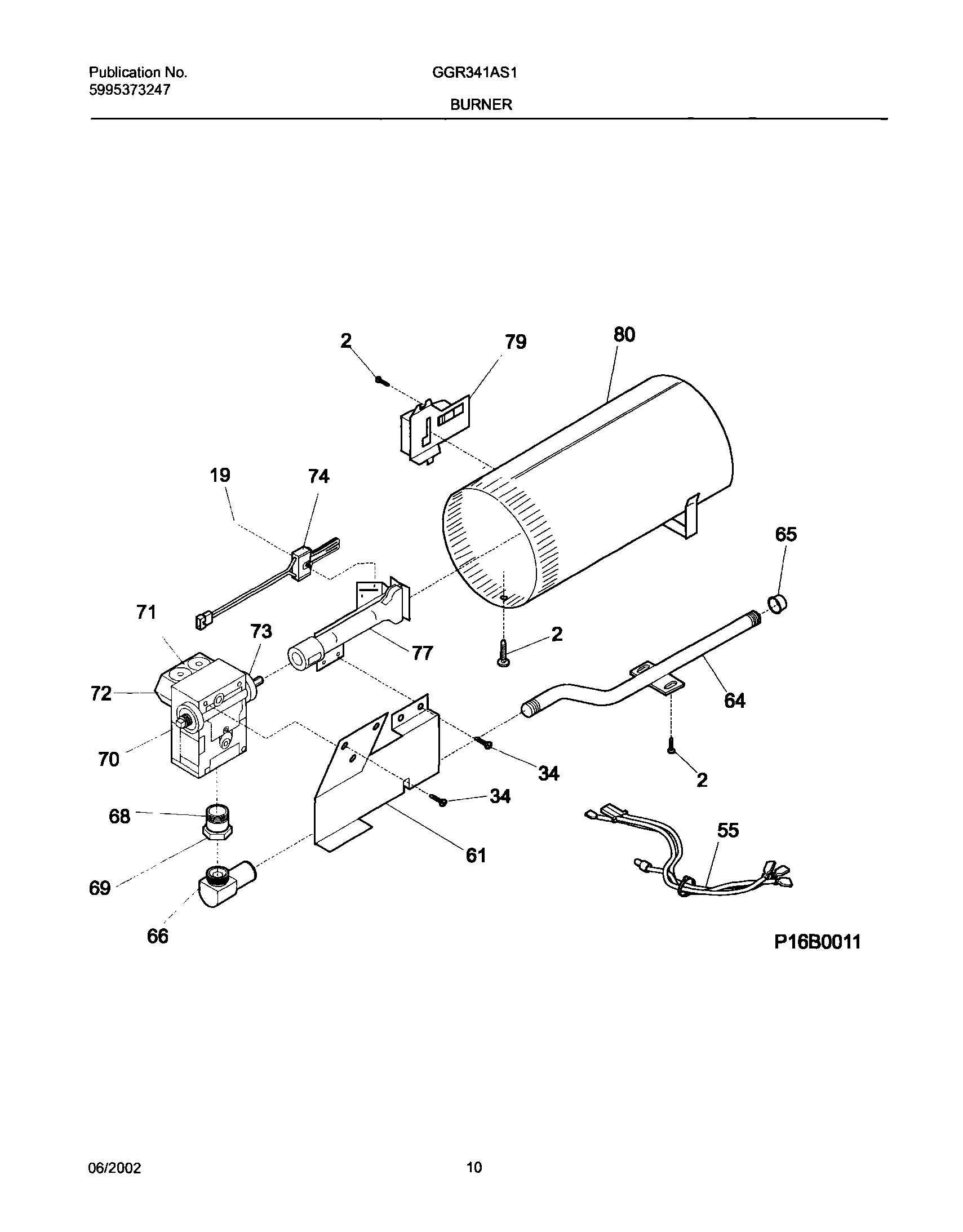 11 - BURNER,VALVE