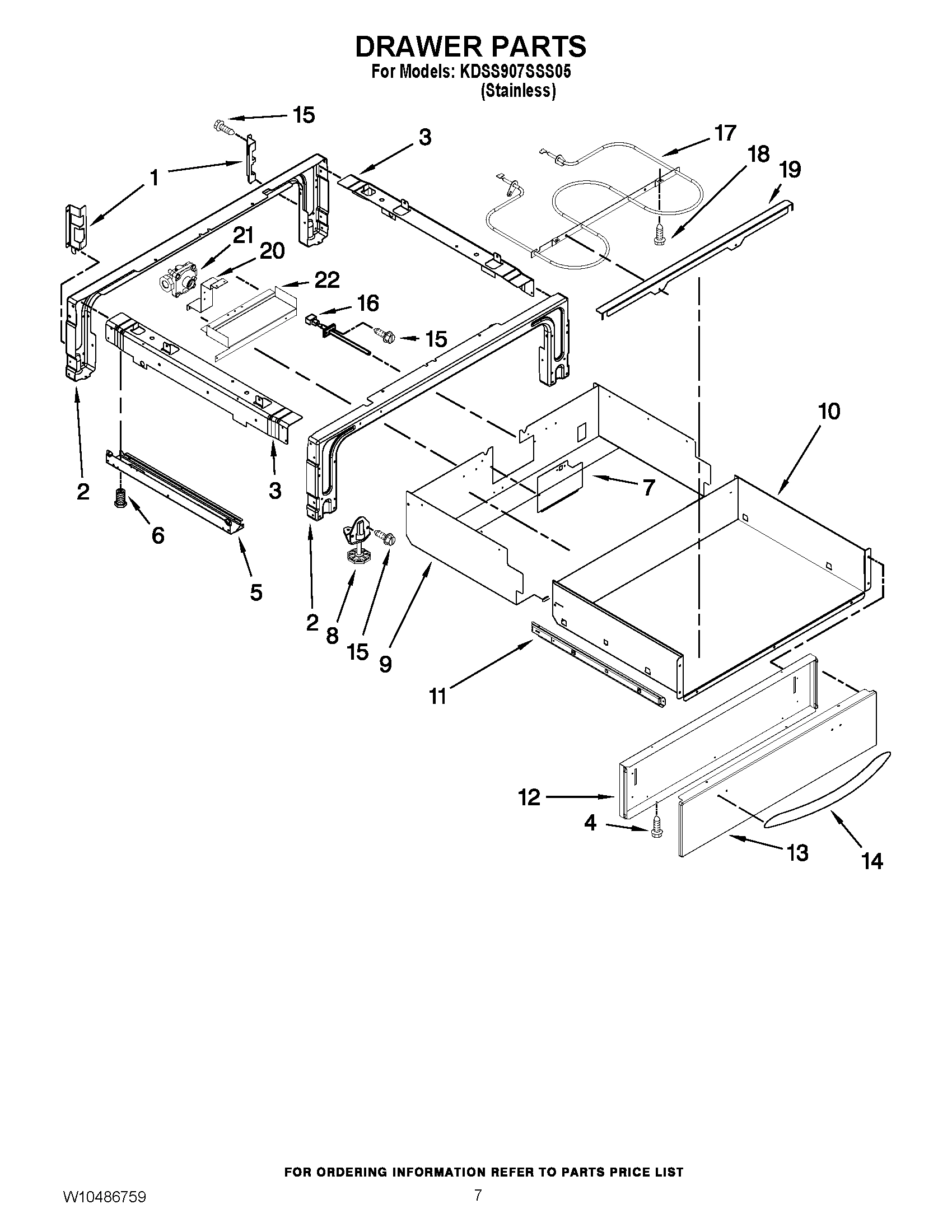 04 - DRAWER PARTS