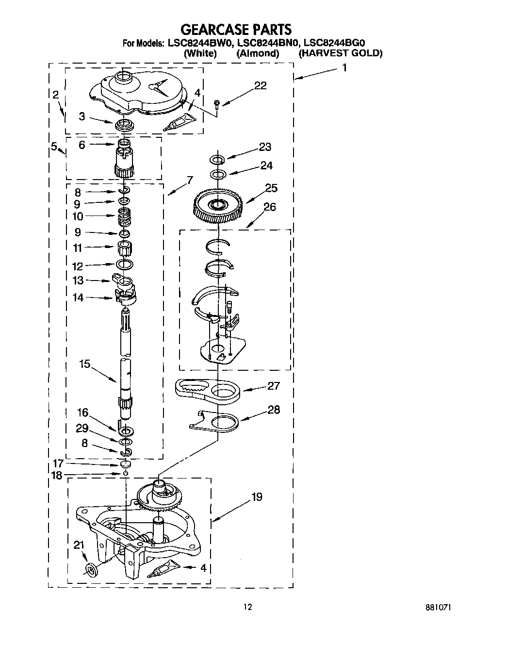 10 - GEARCASE