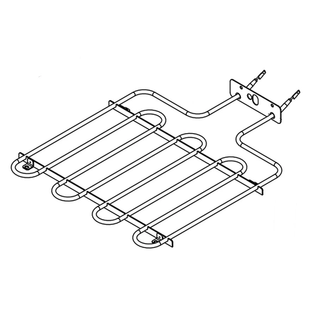 W11598122 Whirlpool Broil Element