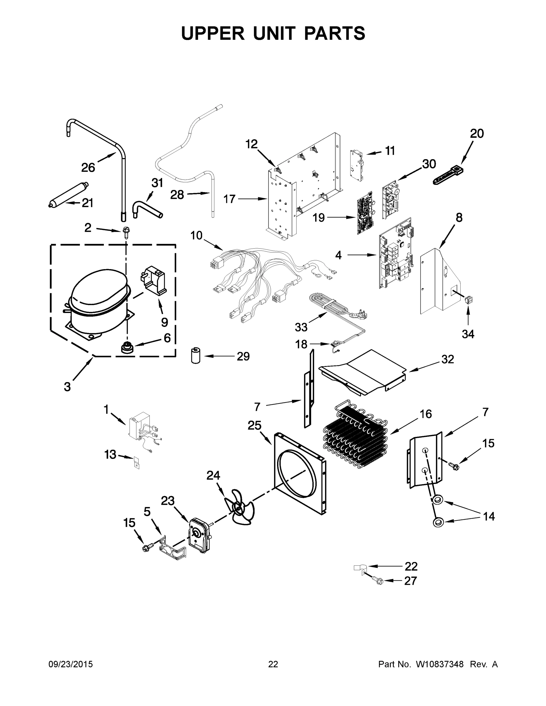 12 - UPPER UNIT PARTS