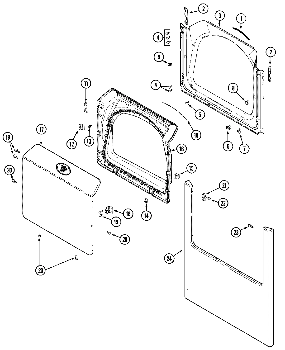 04 - DOOR (MDG3000AXQ/AWQ)